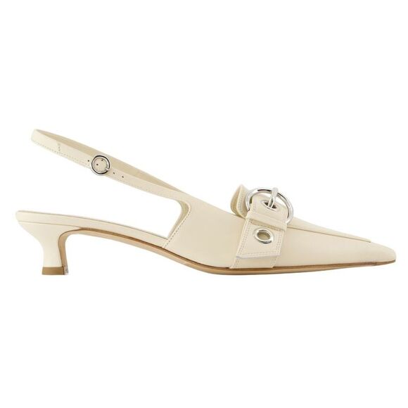 Aeyde Shoes - Davina sandals - Aeyde - Leather - Beige